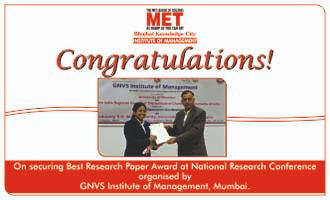 Ms. Grishma wins Best Research Paper Award